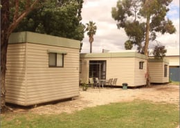 3 cabins